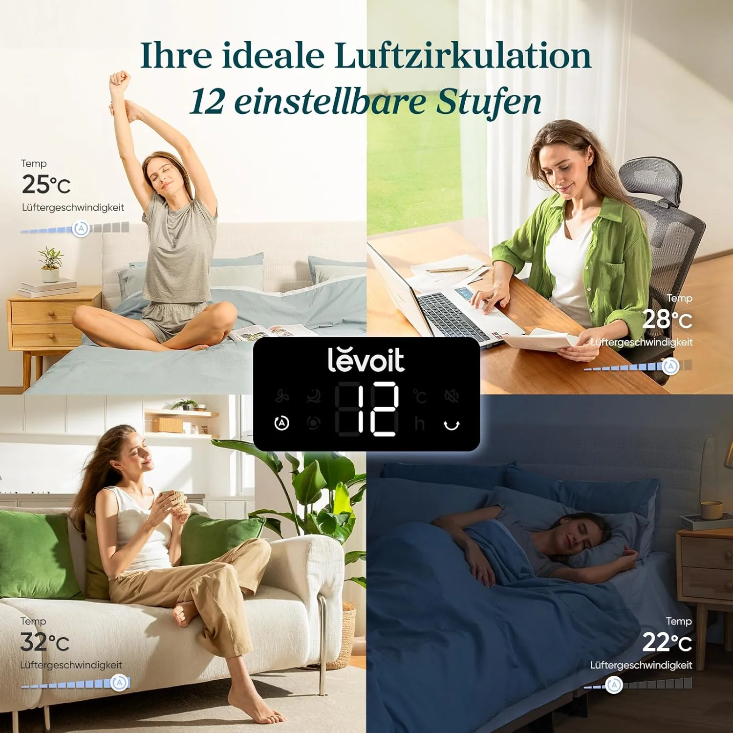 Levoit Classic 36 DC Turmventilator - Image 4