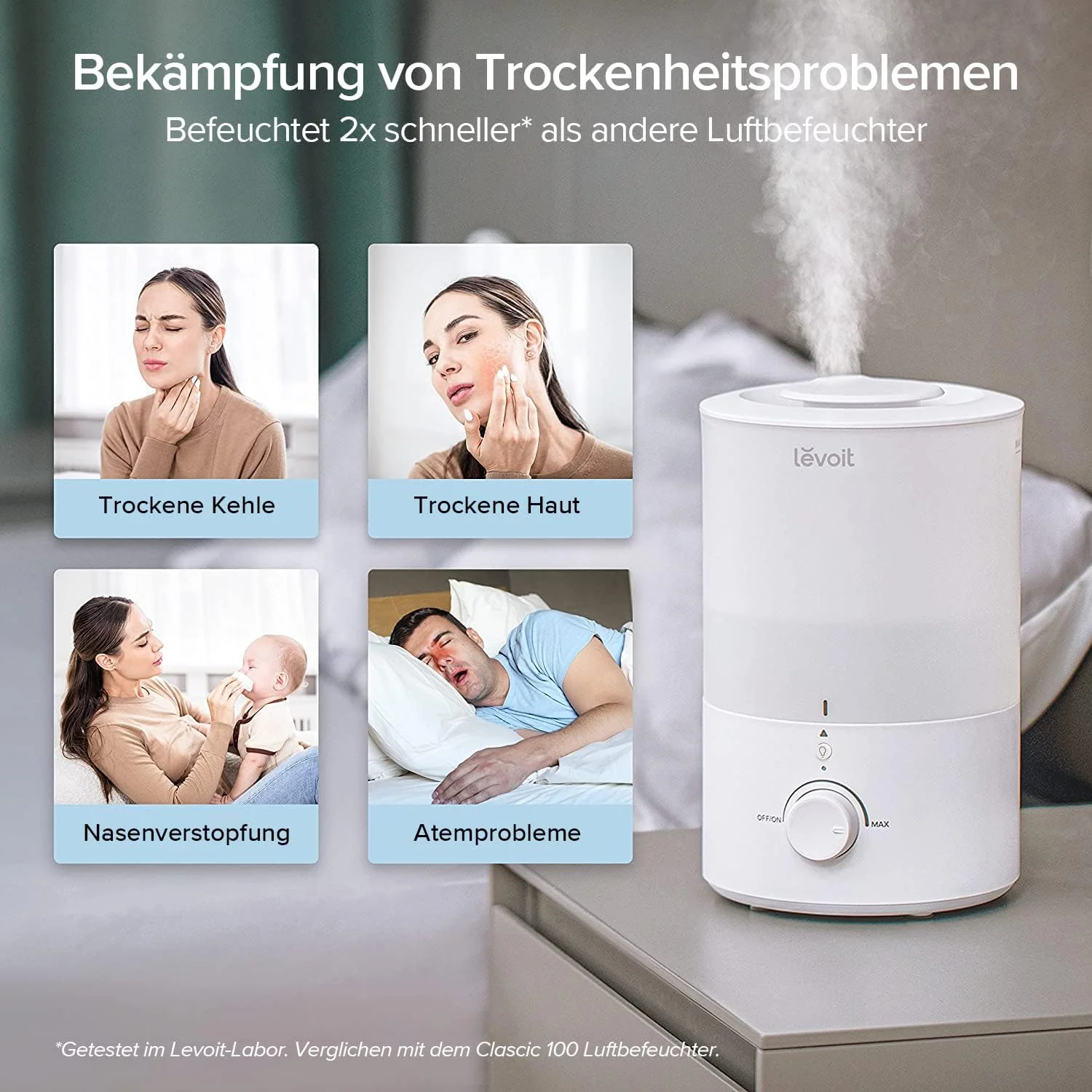Levoit Dual 150 Ultraschall Luftbefeuchter - Image 4