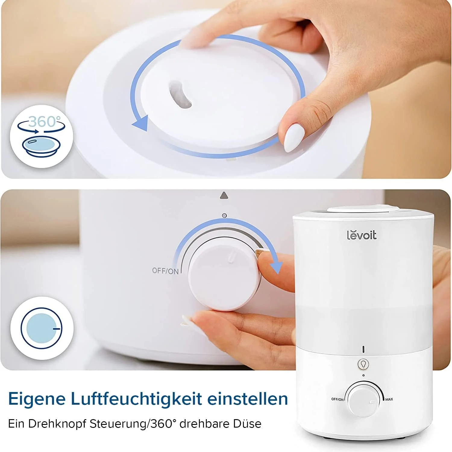Levoit Dual 150 Ultraschall Luftbefeuchter - Image 6