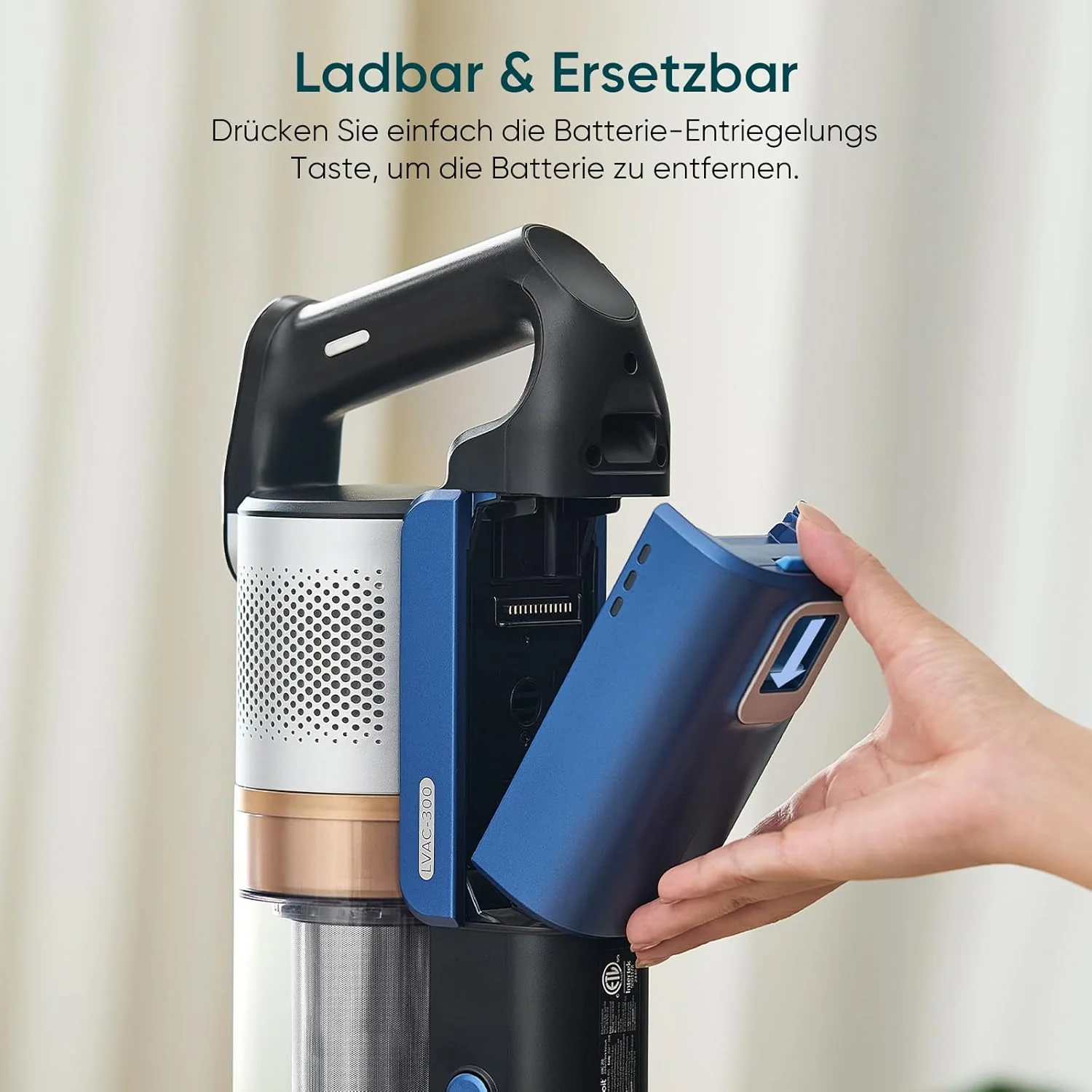 Levoit Ersatzakku für LVAC 300 Akku-Staubsauger - Image 3