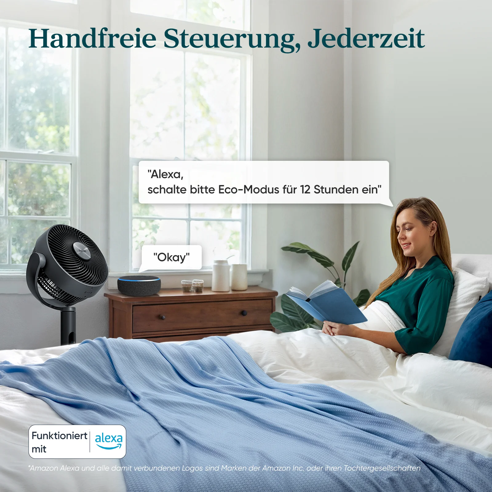 Levoit leiser Standventilator mit App-Steuerung - Image 5