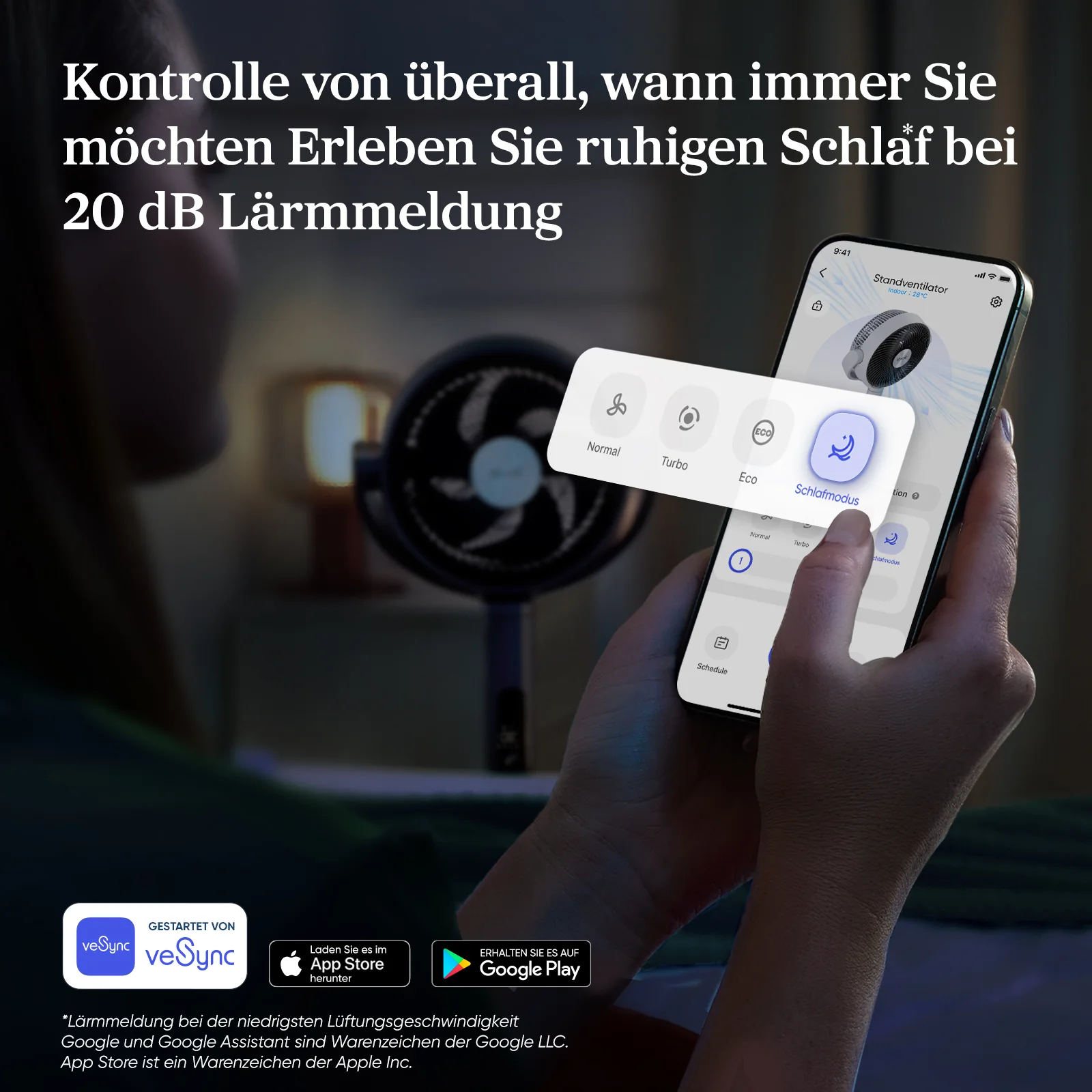 Levoit leiser Standventilator mit App-Steuerung - Image 6
