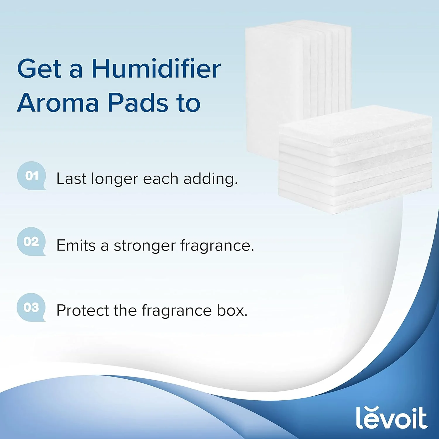 Levoit Luftbefeuchter Aroma-Pads LUH-AP162-WEU - Image 3