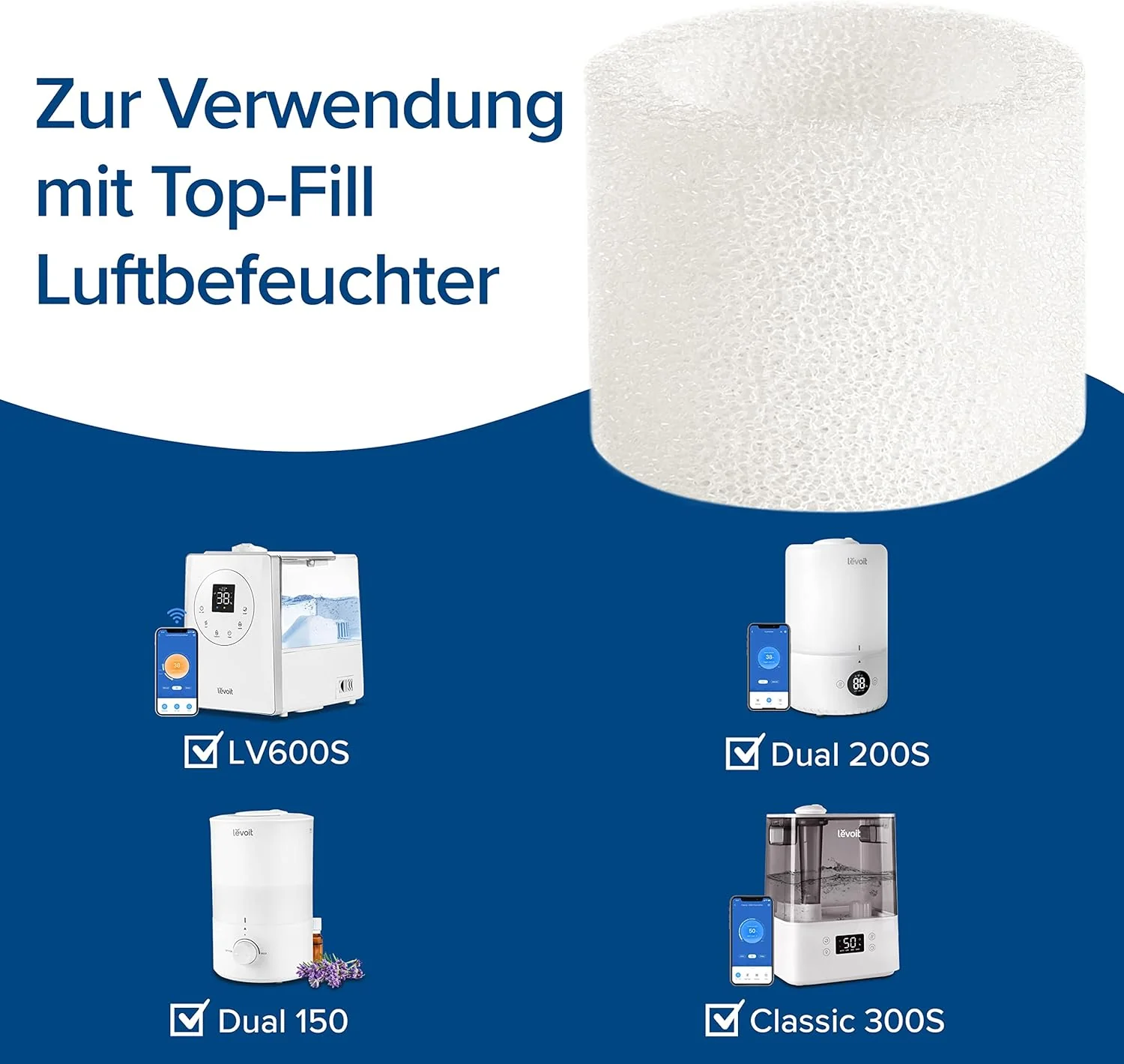Levoit Luftbefeuchter Ersatzfilter - Image 3