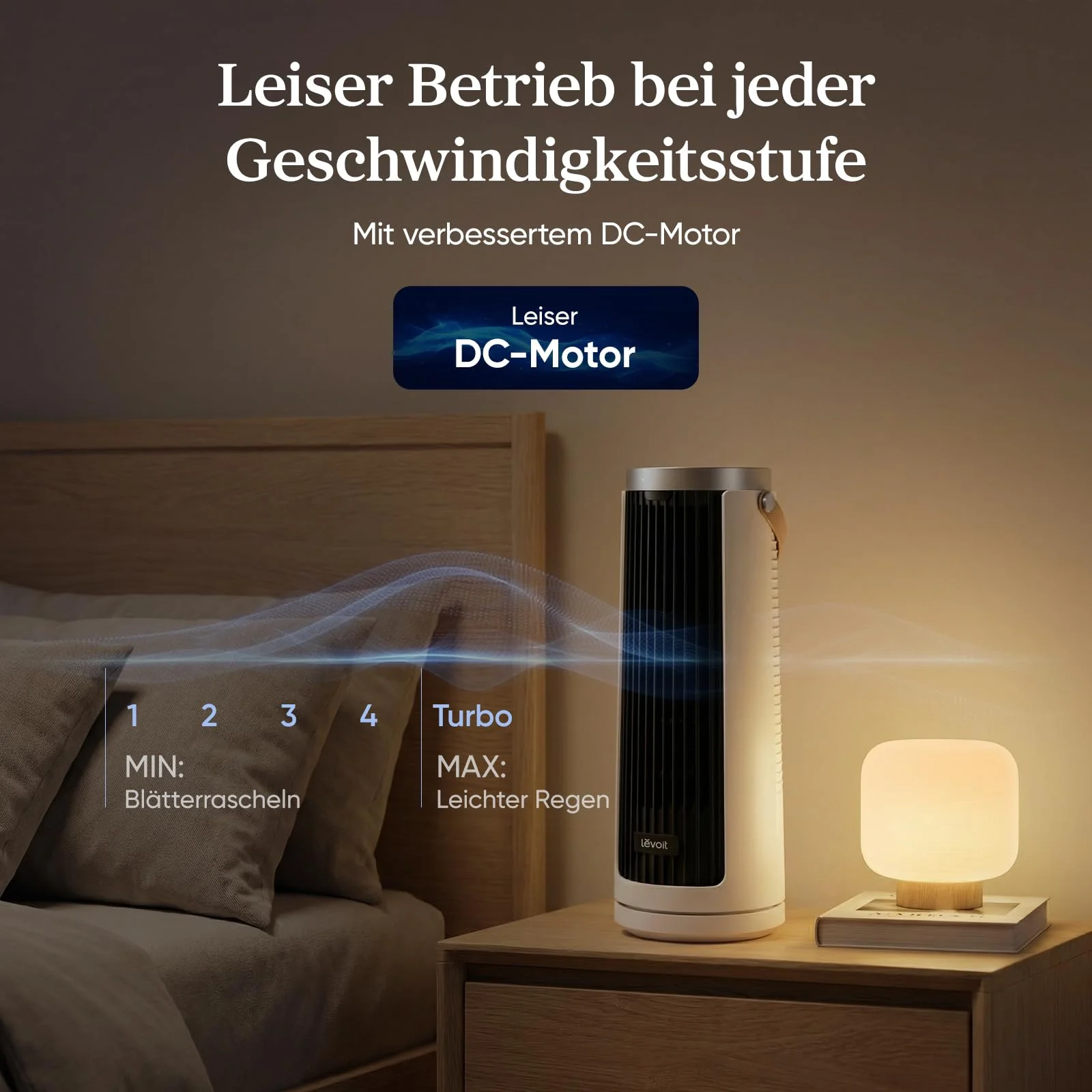 Levoit Windi Tischventilator für Schreibtisch & Nachttisch - Image 4