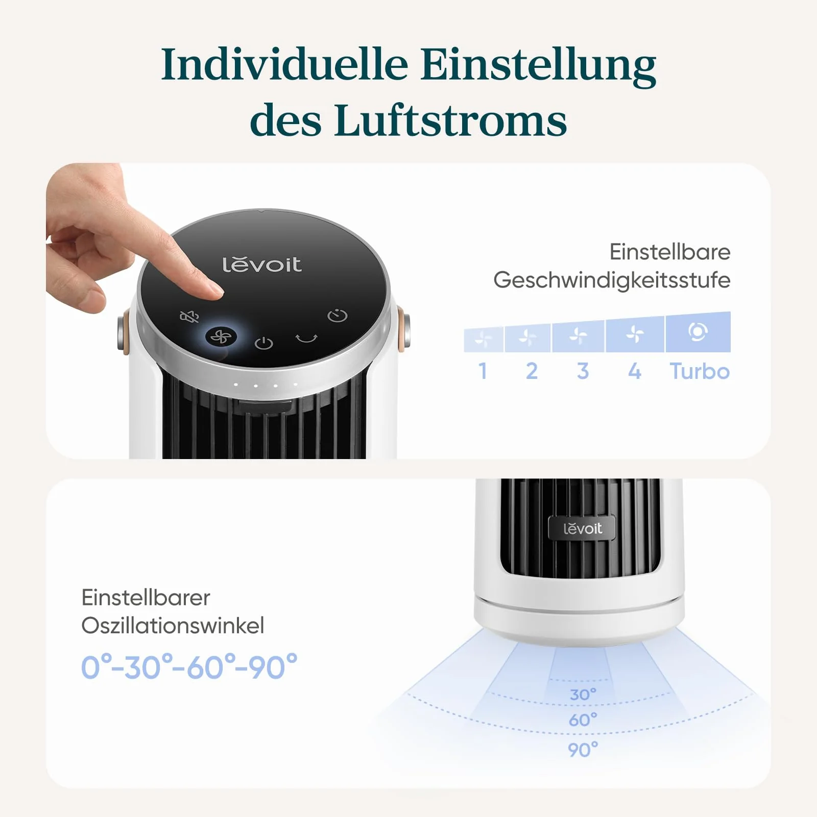 Levoit Windi Tischventilator für Schreibtisch & Nachttisch - Image 7