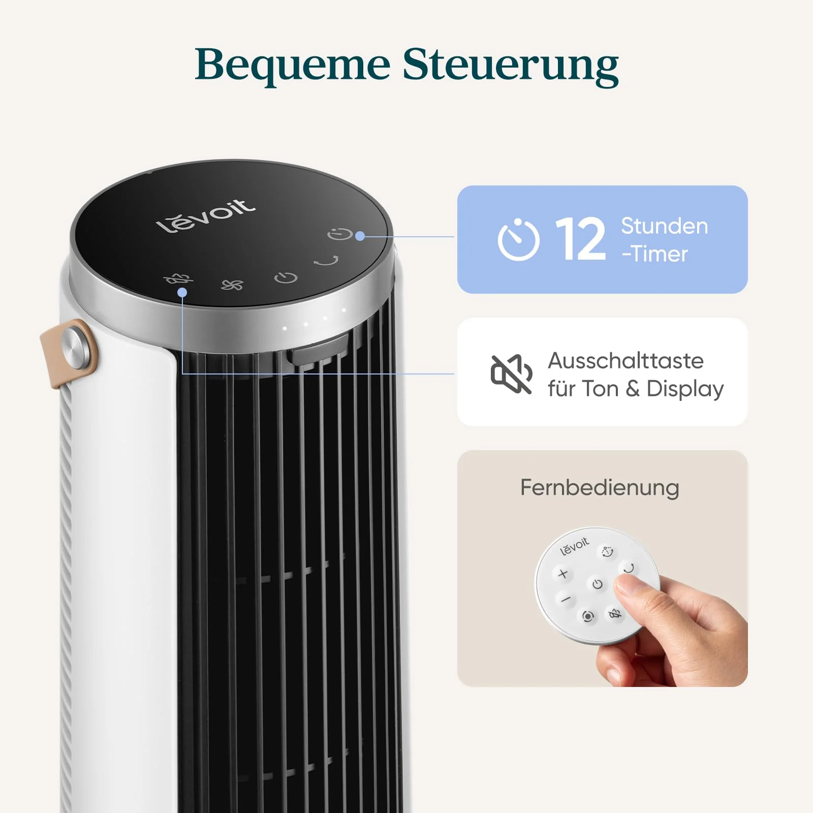 Levoit Windi Tischventilator für Schreibtisch & Nachttisch - Image 8